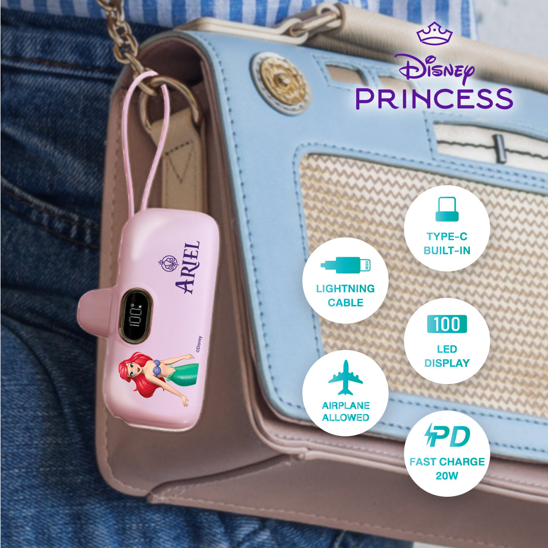 Rapunzel Princess Power Bank Type-C (5000mAh) (Green) by Amaze Max