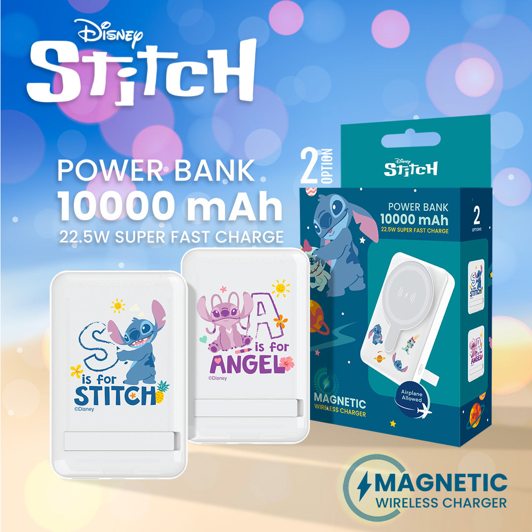 Disney&Pixar Magsafe Power Bank (10000mAh) (White) by Amaze Max