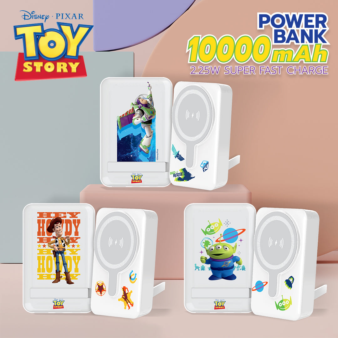 Disney&Pixar Magsafe Power Bank (10000mAh) (White) by Amaze Max