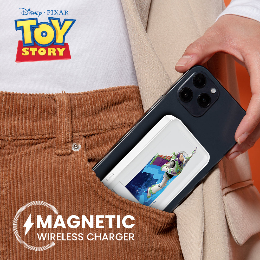 Disney&Pixar Magsafe Power Bank (10000mAh) (White) by Amaze Max