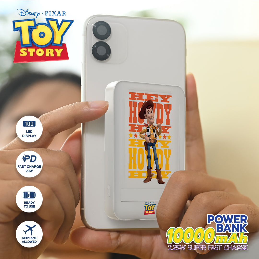 Disney&Pixar Magsafe Power Bank (10000mAh) (White) by Amaze Max