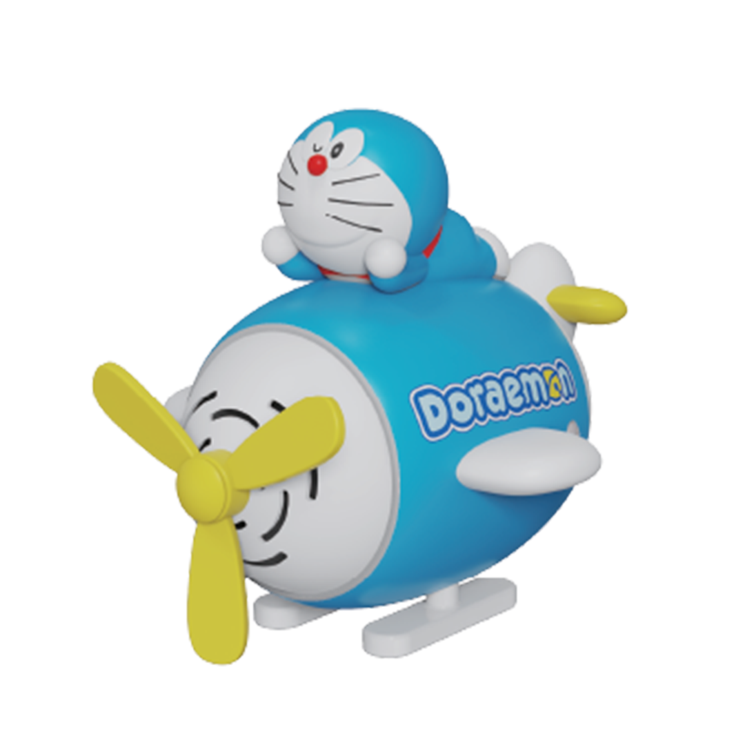 Doraemon Plane Pilot Bluetooth Speaker (Blue) by Amaze Max