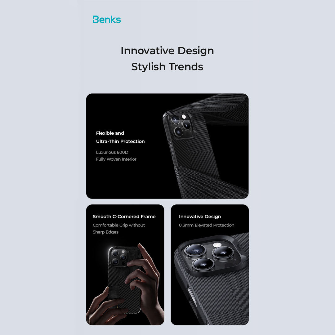 Montage ArmorAir 600D Case (iPhone) (Black) By Benks