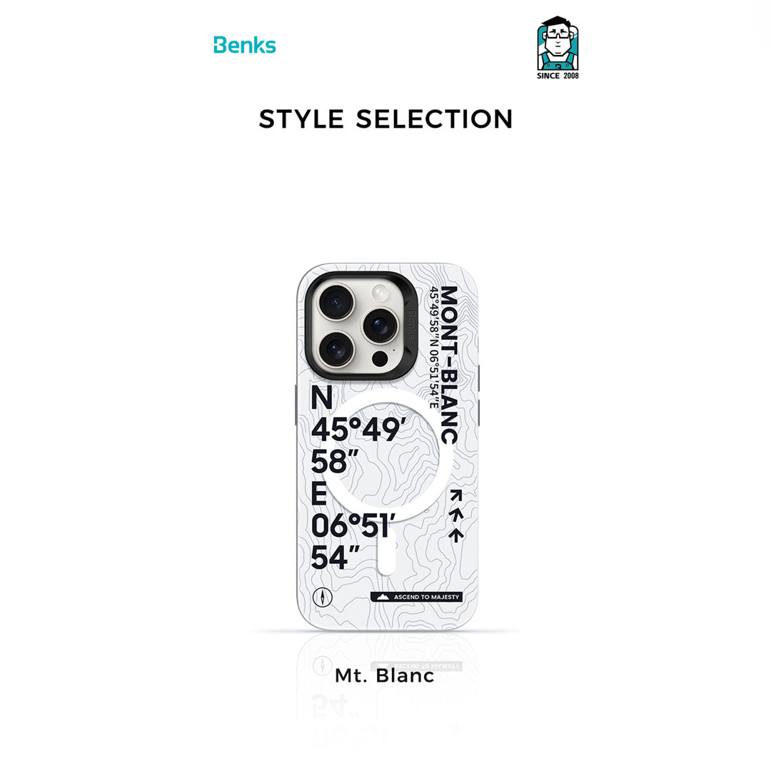 Mt. Blanc Case (iPhone) (White) By Benks