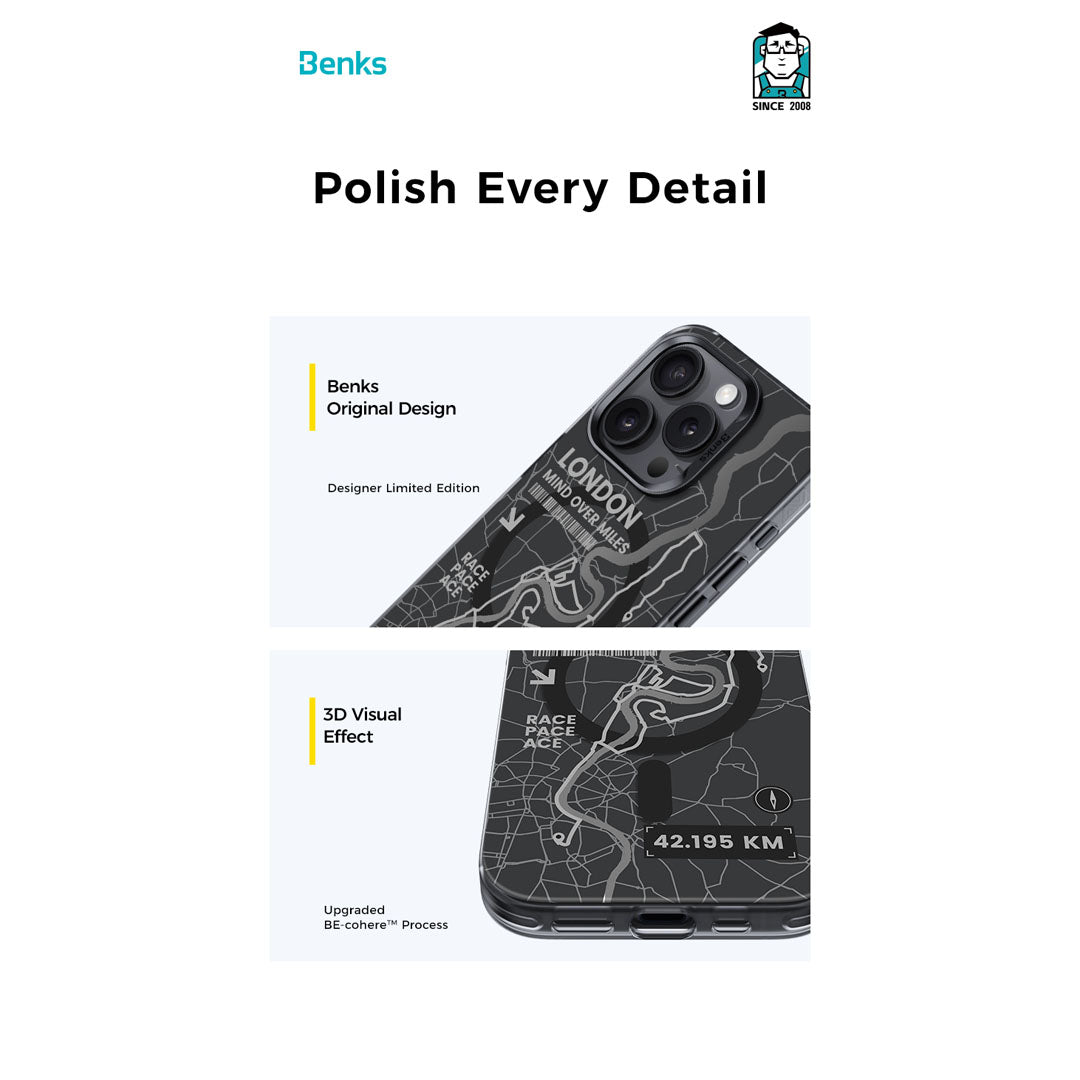 London Case (iPhone) (Black) By Benks