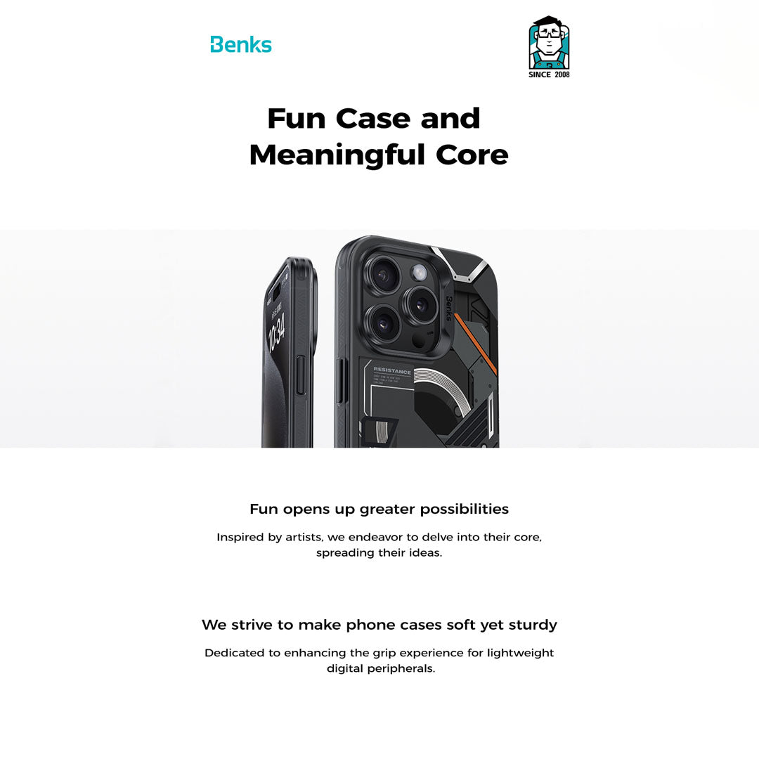 Perspective Case (iPhone) (Black) By Benks