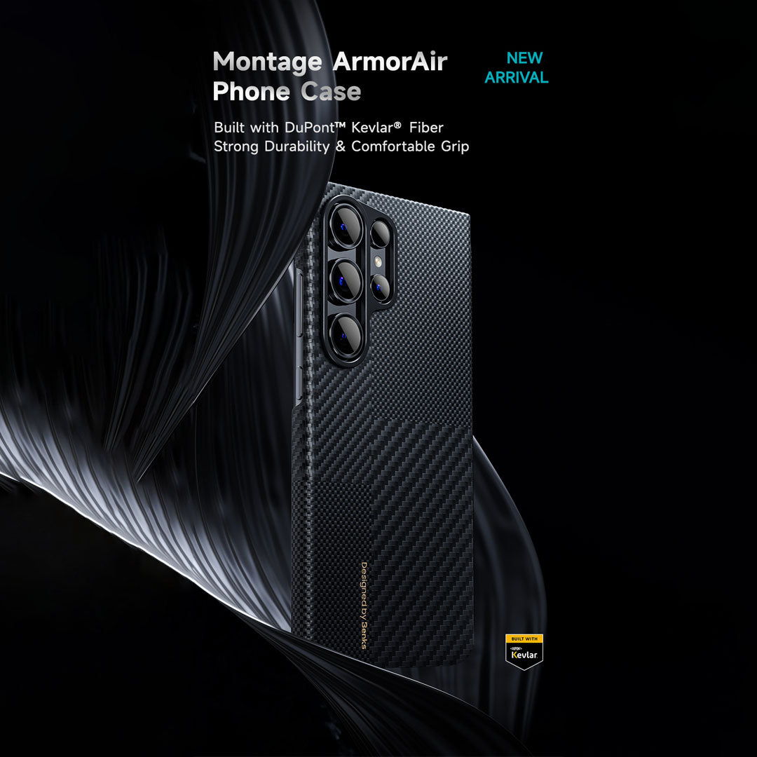 Montage Kevlar ArmorAir Case (Samsung S24 Ultra) (600D+1500D) By Benks