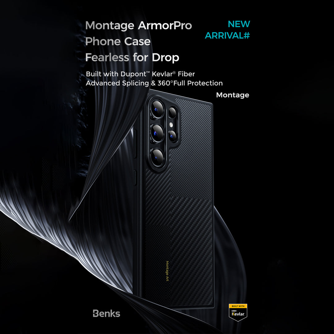 Montage Kevlar ArmorAir Pro (Samsung S24 Ultra) (600D+1500D) By Benks