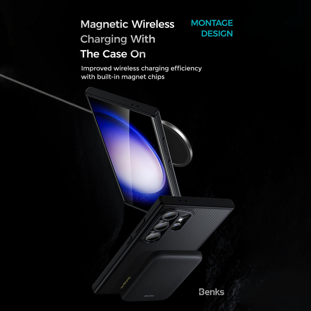 Montage Kevlar ArmorAir Pro (Samsung S24 Ultra) (600D+1500D) By Benks