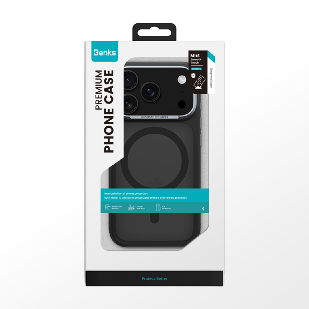 Mist Case (iPhone 17 Pro Max) (White) by Benks