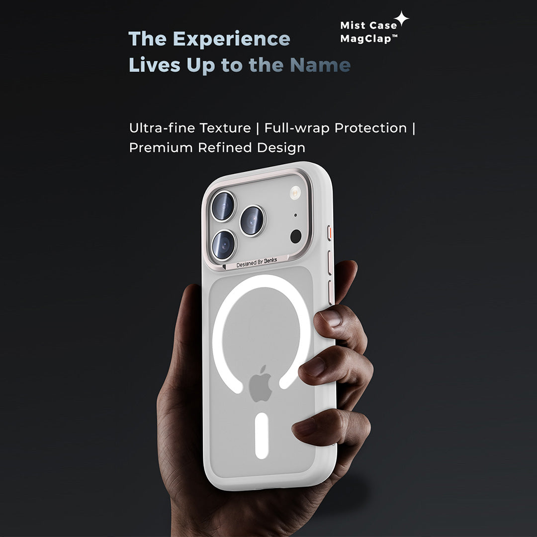 Mist Case (iPhone 17 Pro Max) (White) by Benks