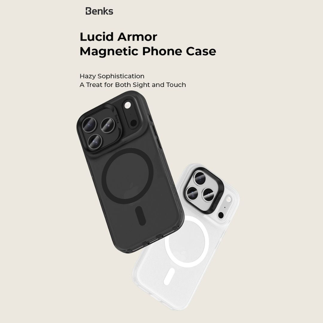 Lucid Armor Case (iPhone 17 Pro Max) (Black) by Benks