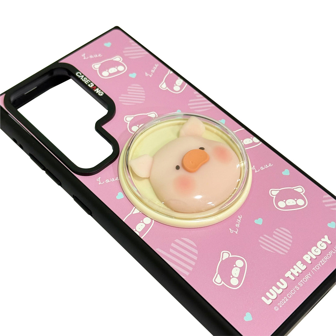 Piggy's Head (3D) Lulu the Piggy Phone Cover (Samsung S24 Ultra) By Casebang