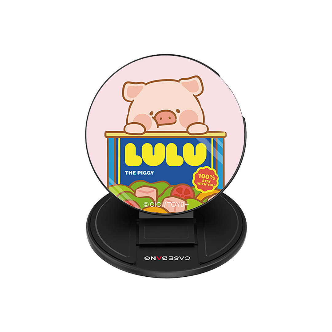 Canned Piggy Lulu the Piggy Griptok Magsafe Stand Cover By Casebang