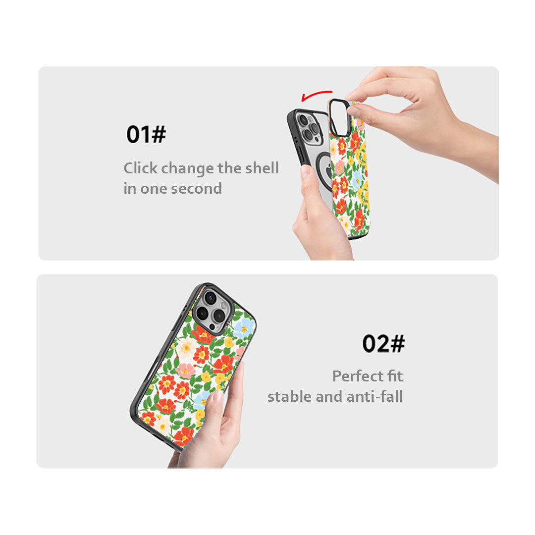 Flower Sea Secret Garden Phone Cover (iPhone) By Casebang