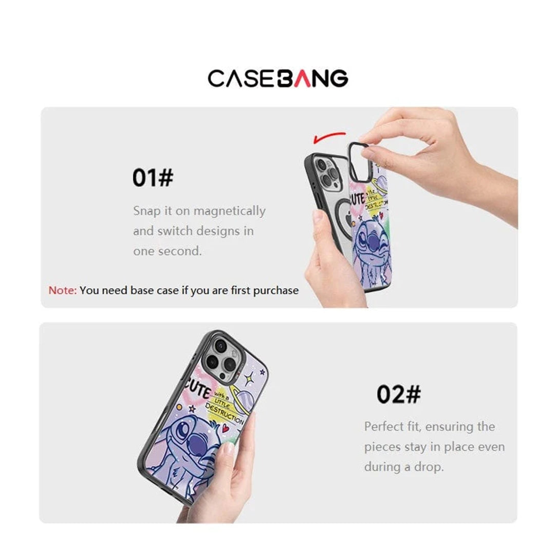 Cute Stitch Phone Case Cover (iPhone) by Casebang