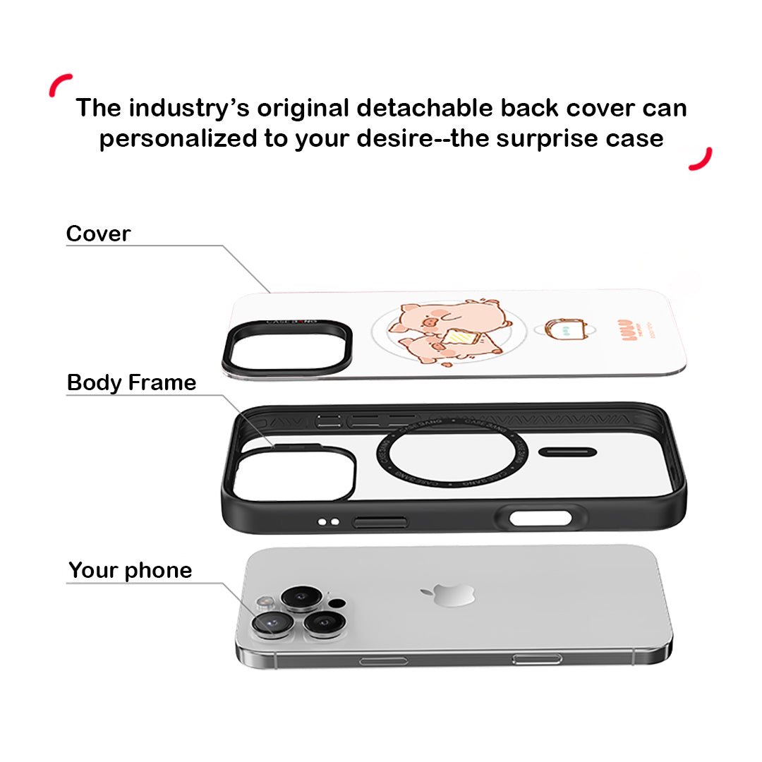 Toast Piggy Lulu the Piggy Phone Cover (iPhone) By Casebang