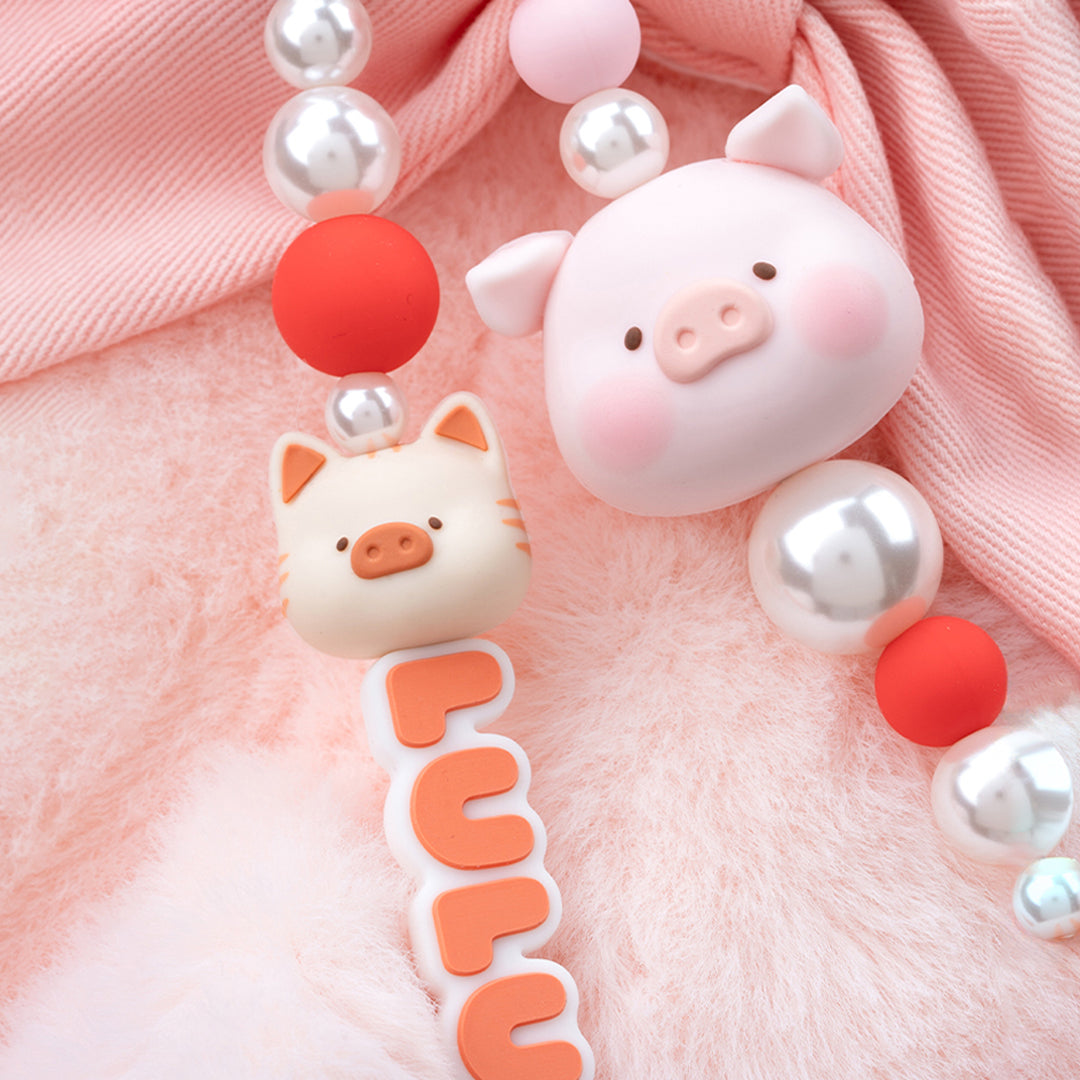 Lulu the Piggy Charm by Casebang