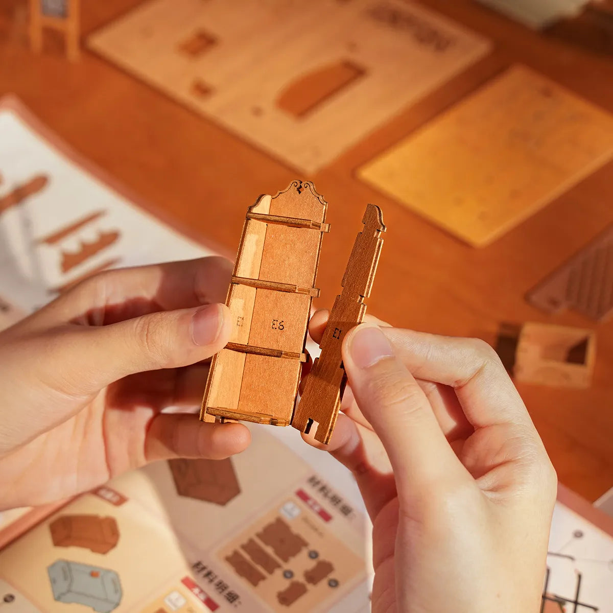 Corner Bookstore DIY Miniature House (DG164) by Rolife