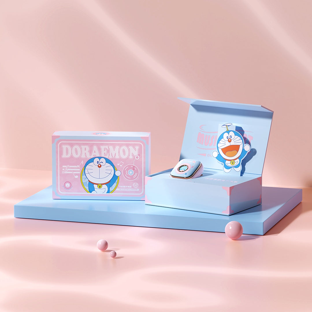 Doraemon Retro Style TWS Earphones (Pass Loop) By ROCK