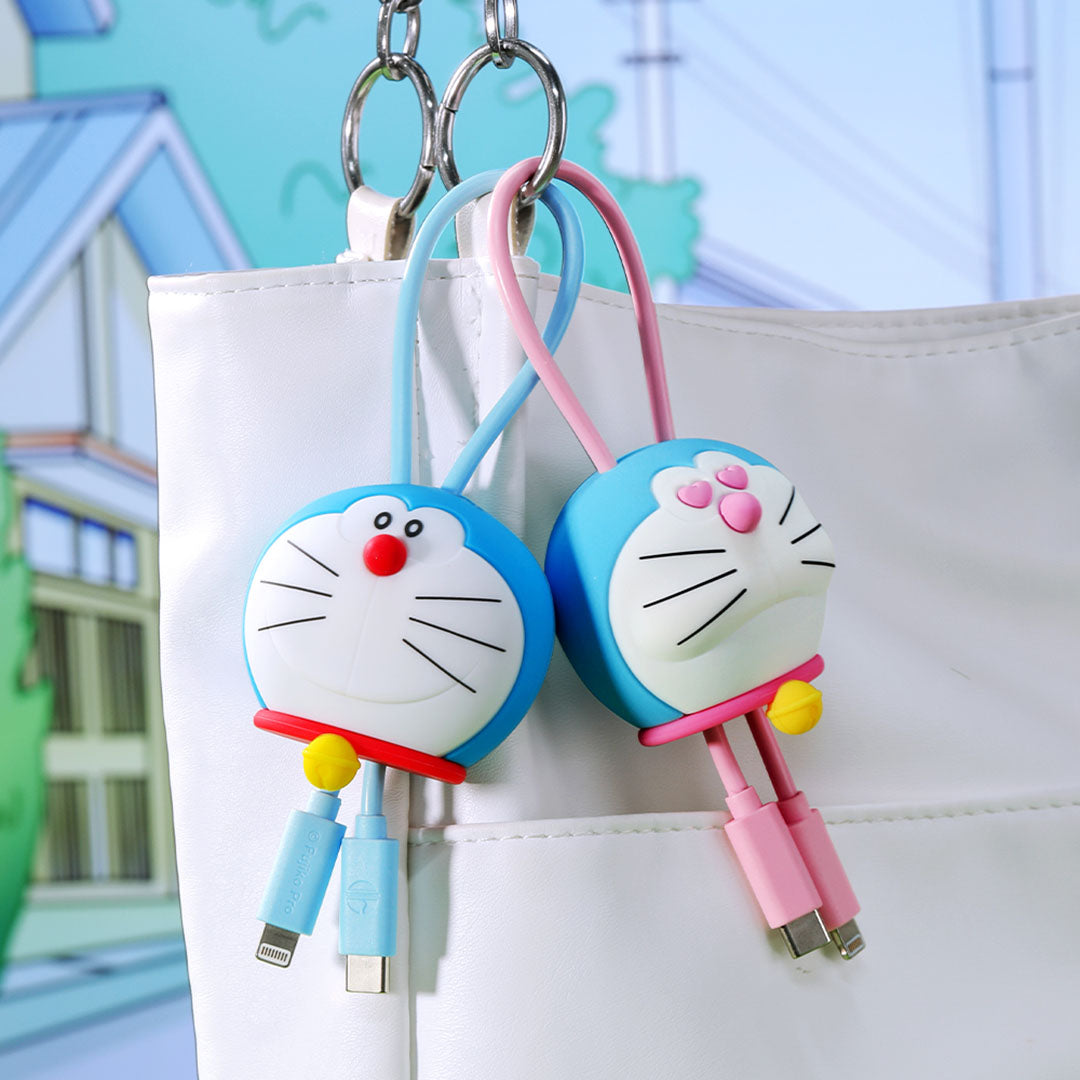 Dorayaki Doraemon Cable (C to L 27W )(Pink) by Rock