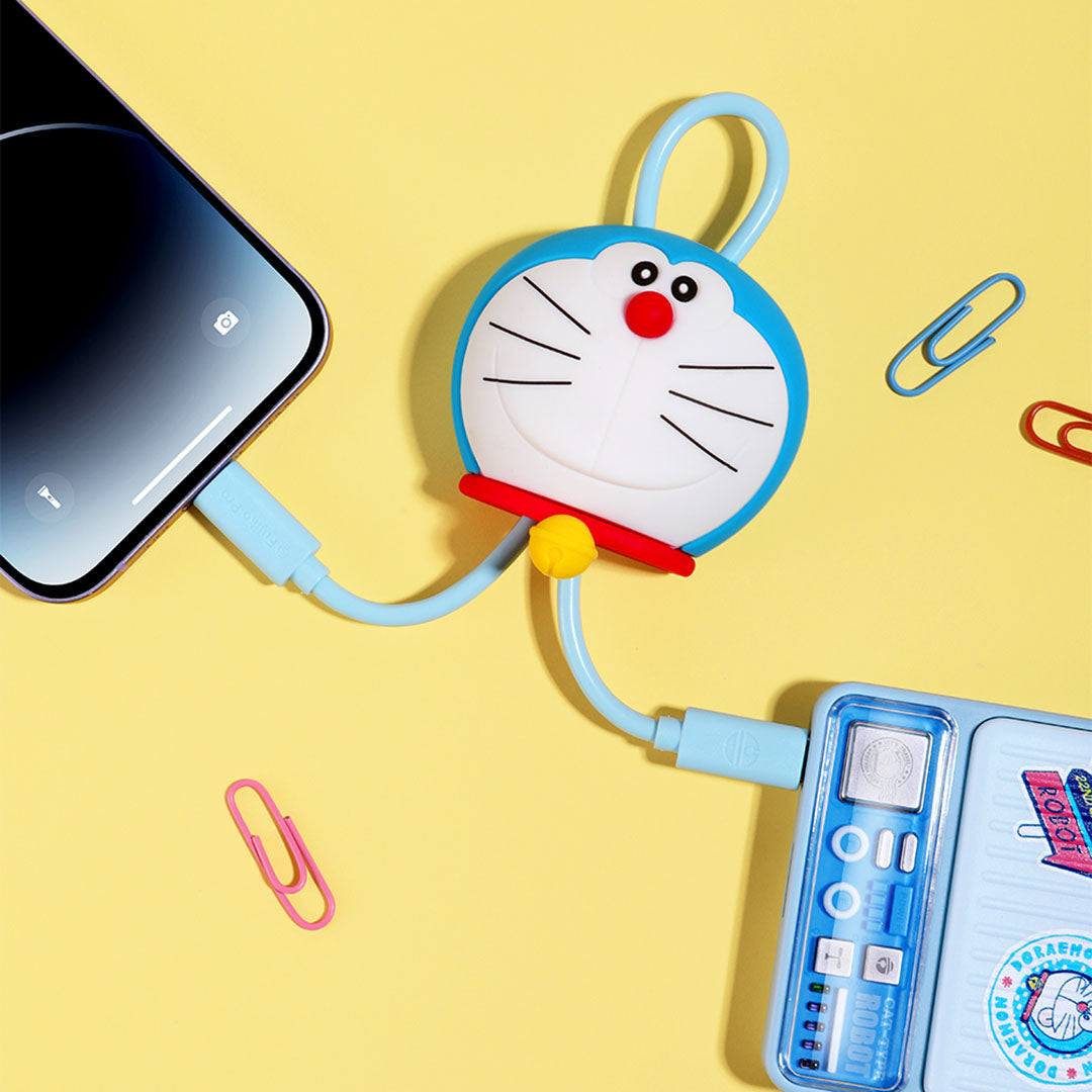 Dorayaki Doraemon Cable (C to L 27W )(Pink) by Rock