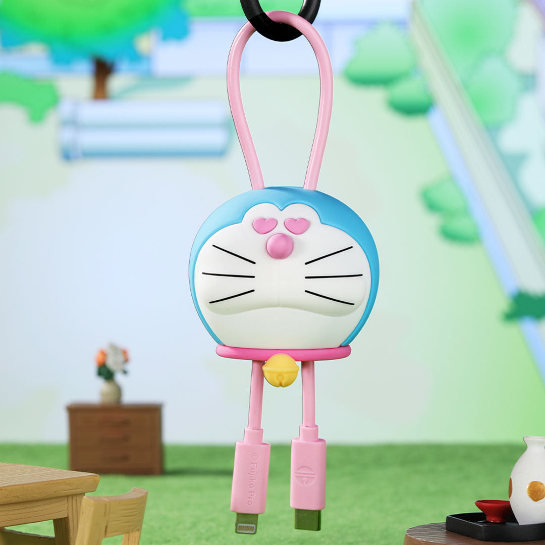 Dorayaki Doraemon Cable (C to L 27W )(Pink) by Rock