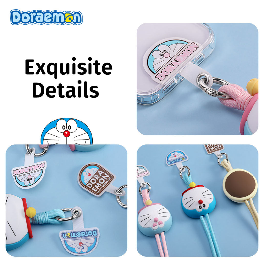 Pendant Combo Doraemon Lanyard (Blue) by Rock