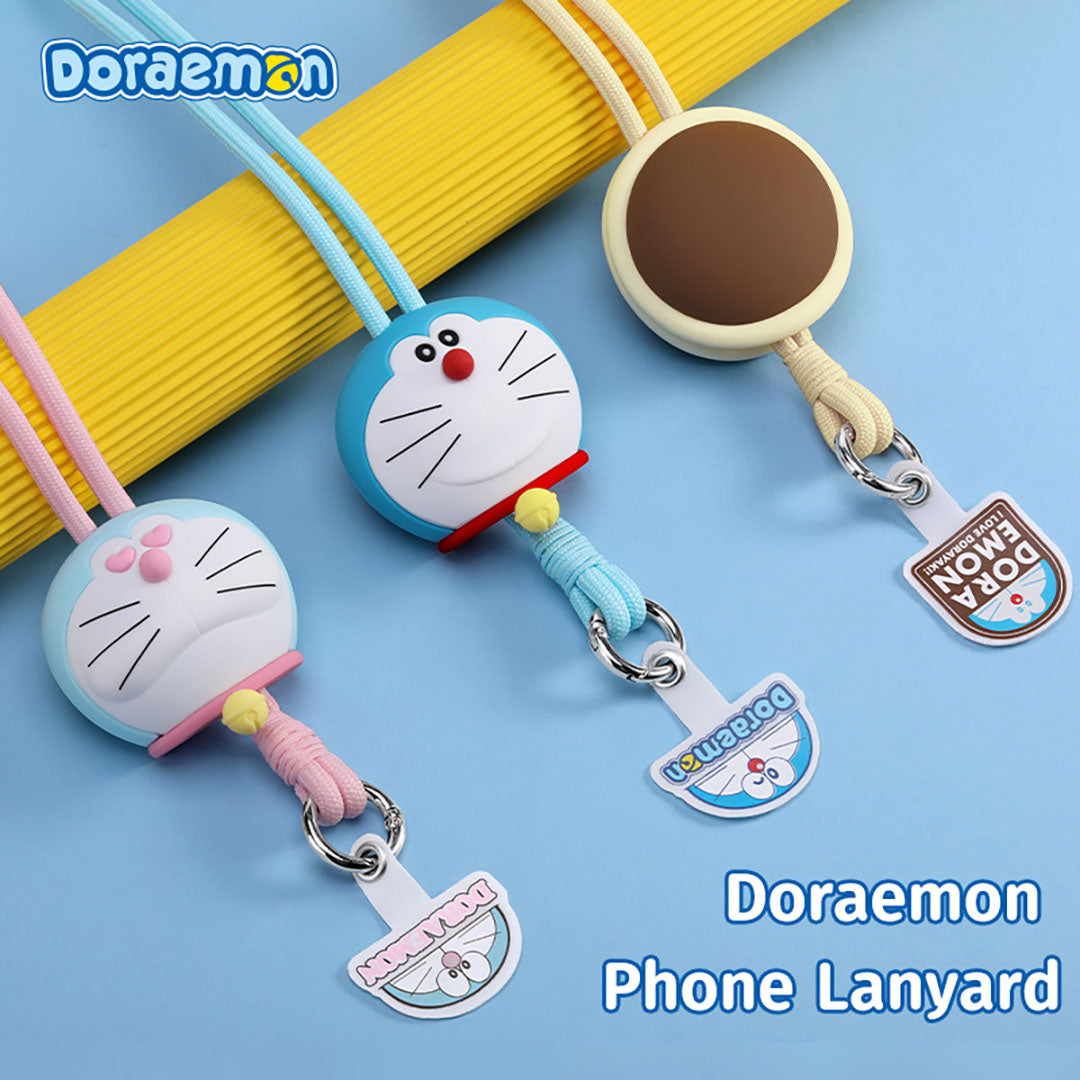Pendant Combo Doraemon Lanyard (Blue) by Rock