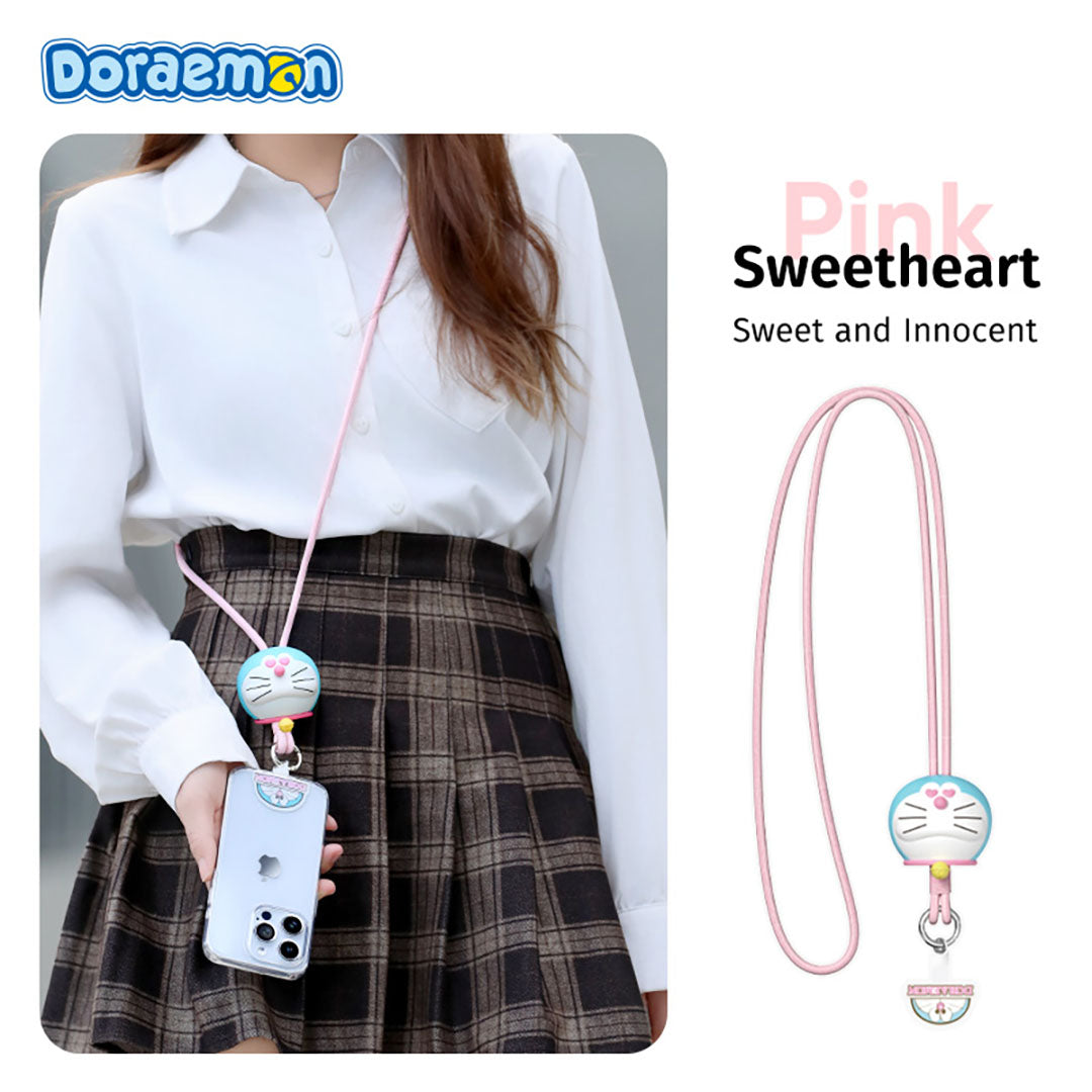 Pendant Combo Doraemon Lanyard (Blue) by Rock