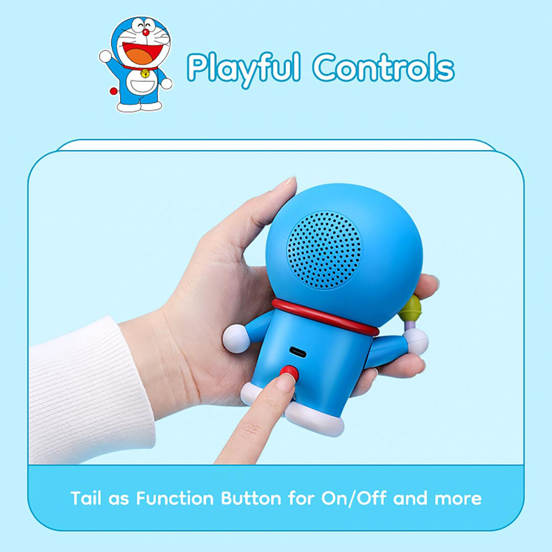 Doraemon Mic King Speaker (Blue) by Rock