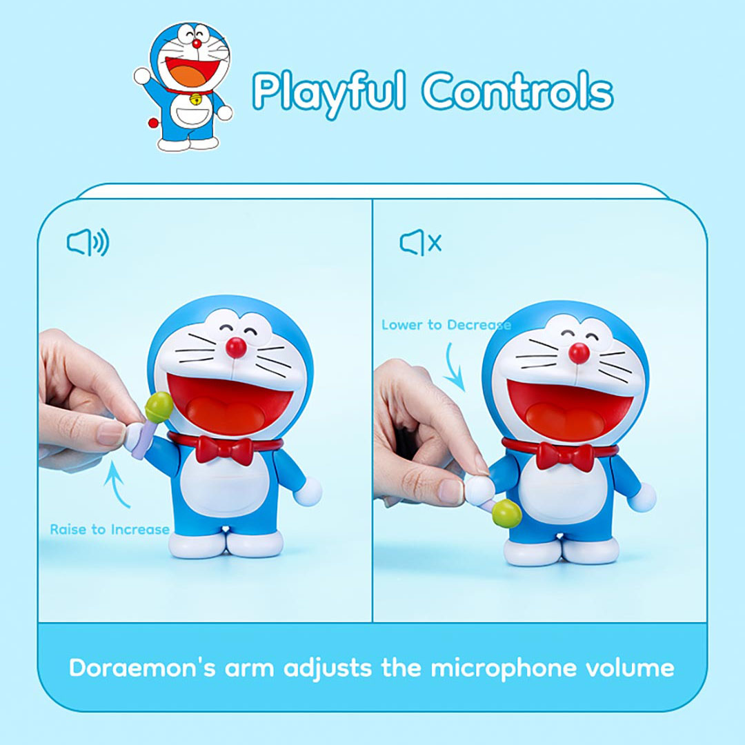 Doraemon Mic King Speaker (Blue) by Rock