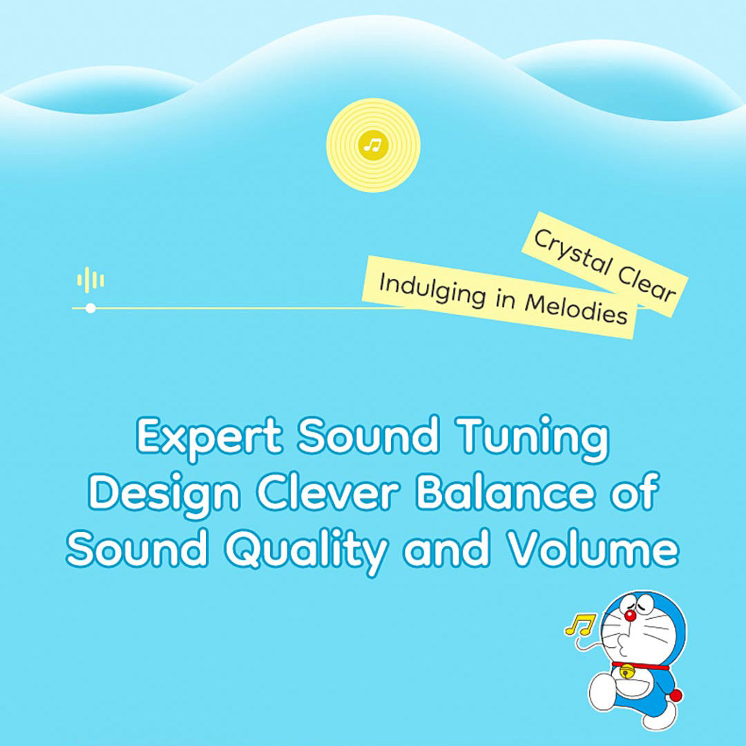 Doraemon Mic King Speaker (Blue) by Rock