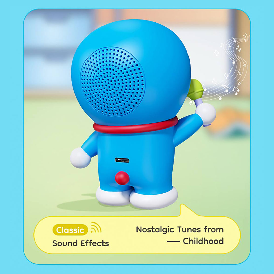 Doraemon Mic King Speaker (Blue) by Rock