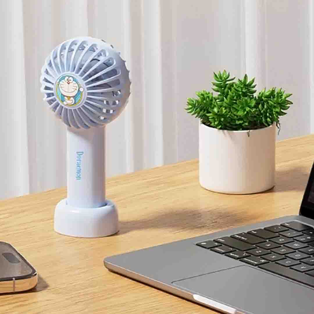Doraemon Mini Handheld Fan (Blue) by Rock