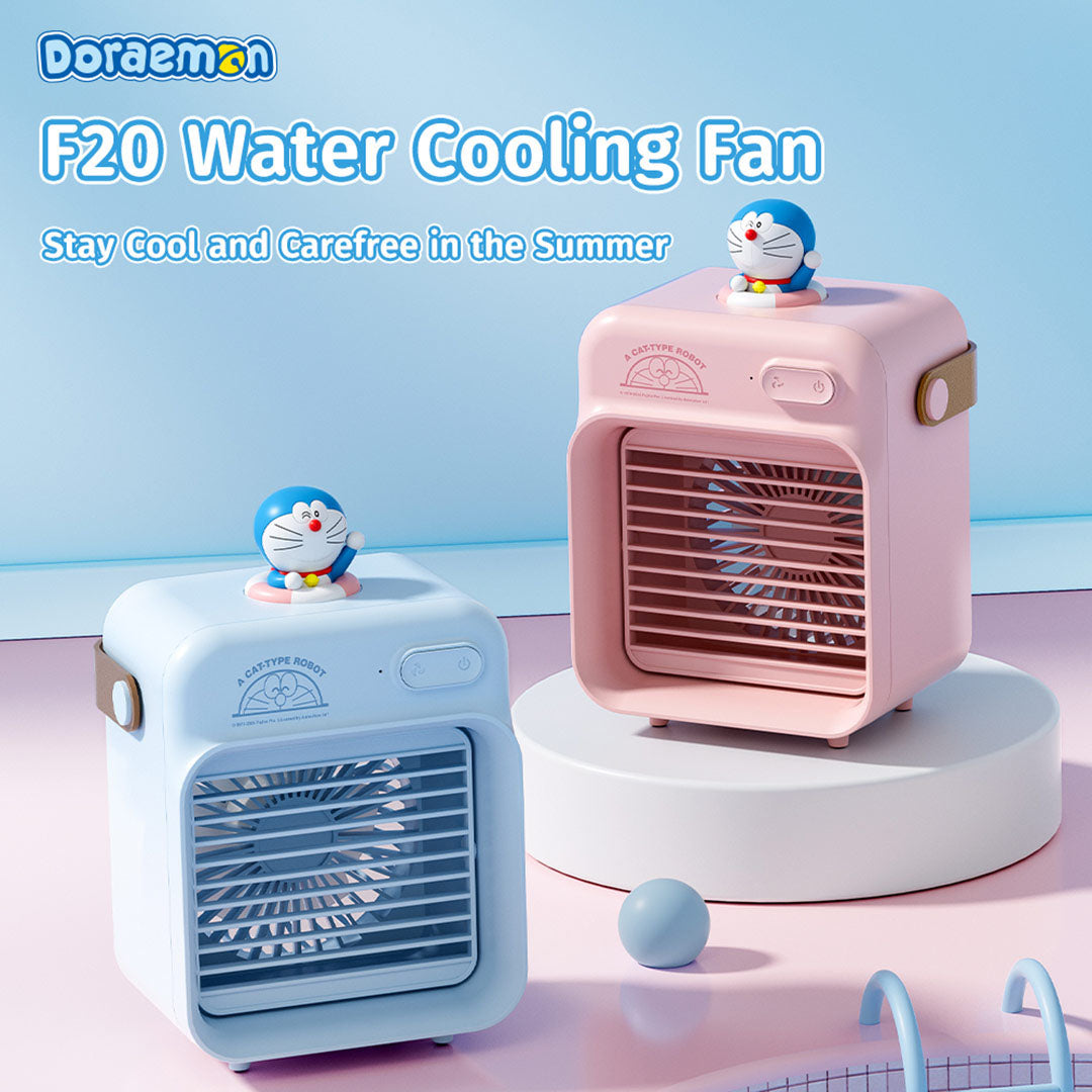 Doraemon Cooling Water Fan (Pink) by Rock
