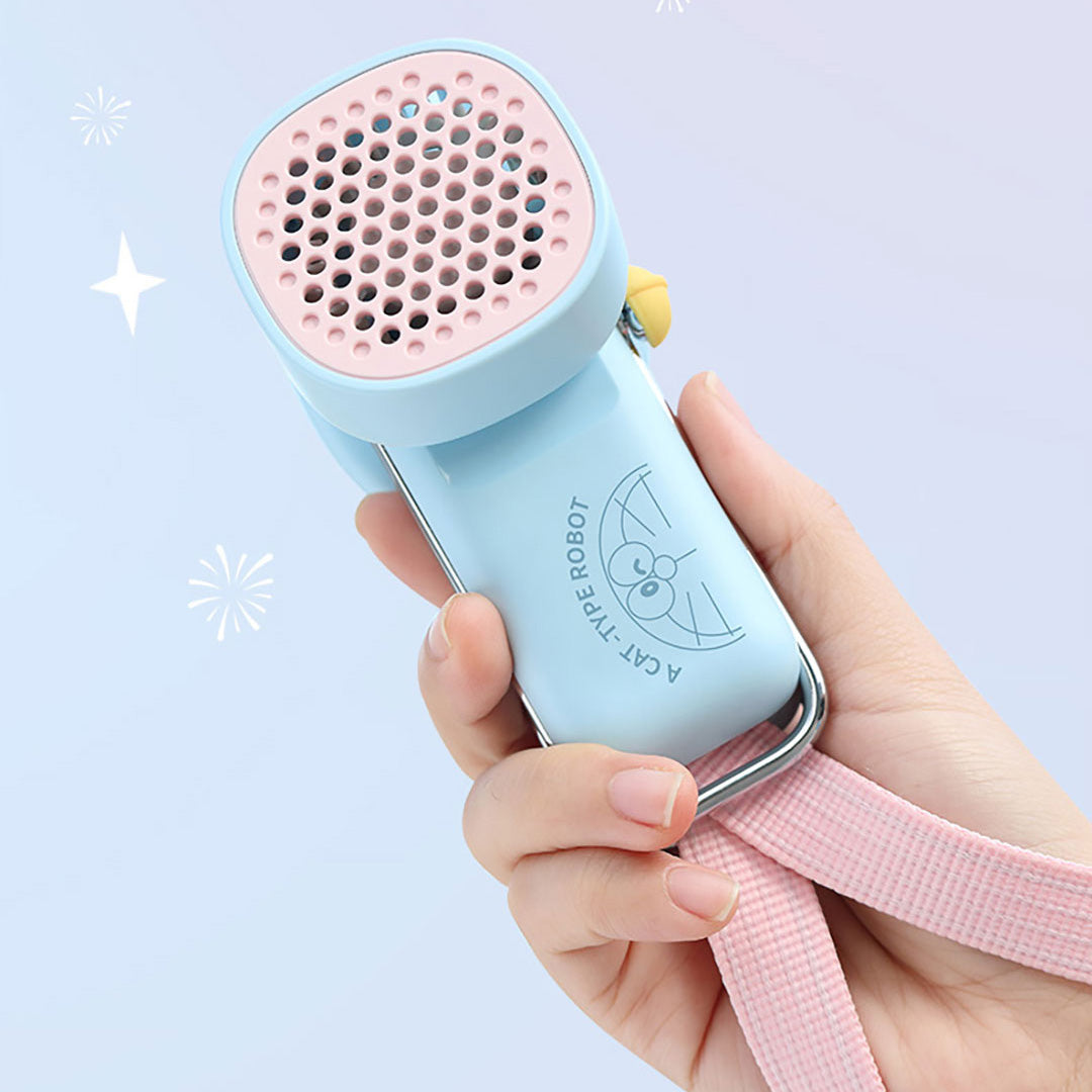 Doraemon Hanging Neck Fan (Blue) by Rock
