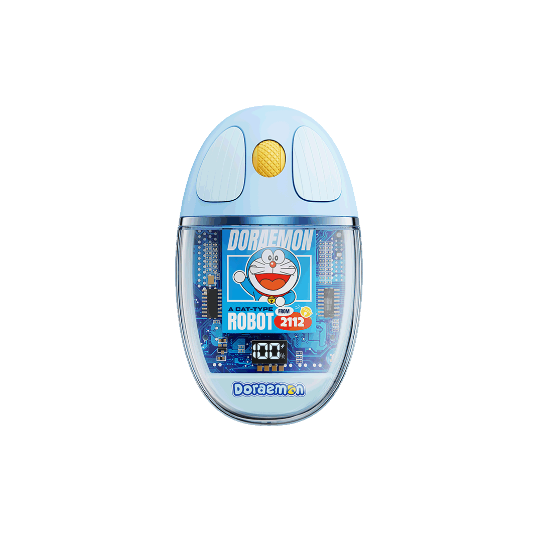 Doraemon Wireless Mouse (Blue) by Rock