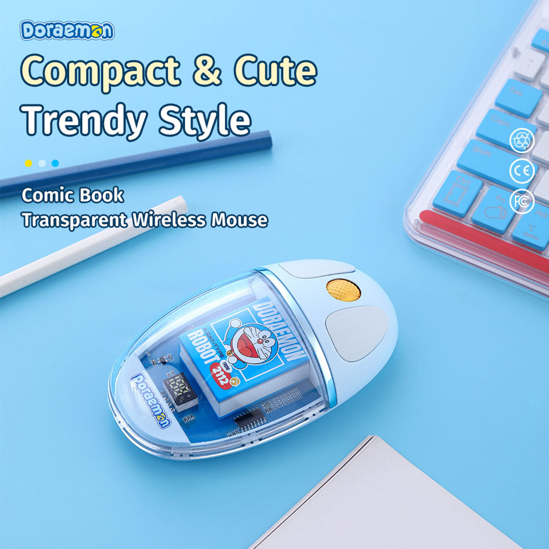 Doraemon Wireless Mouse (Blue) by Rock