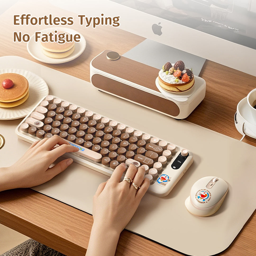Doraemon Keyboard and Mouse Kit (Beige) by Rock