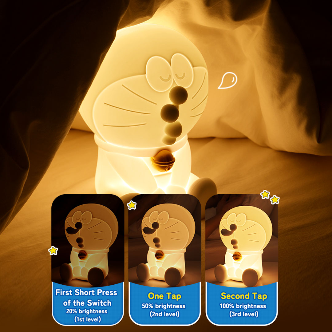 Doraemon Sleep Companion Pat Lamp by Rock
