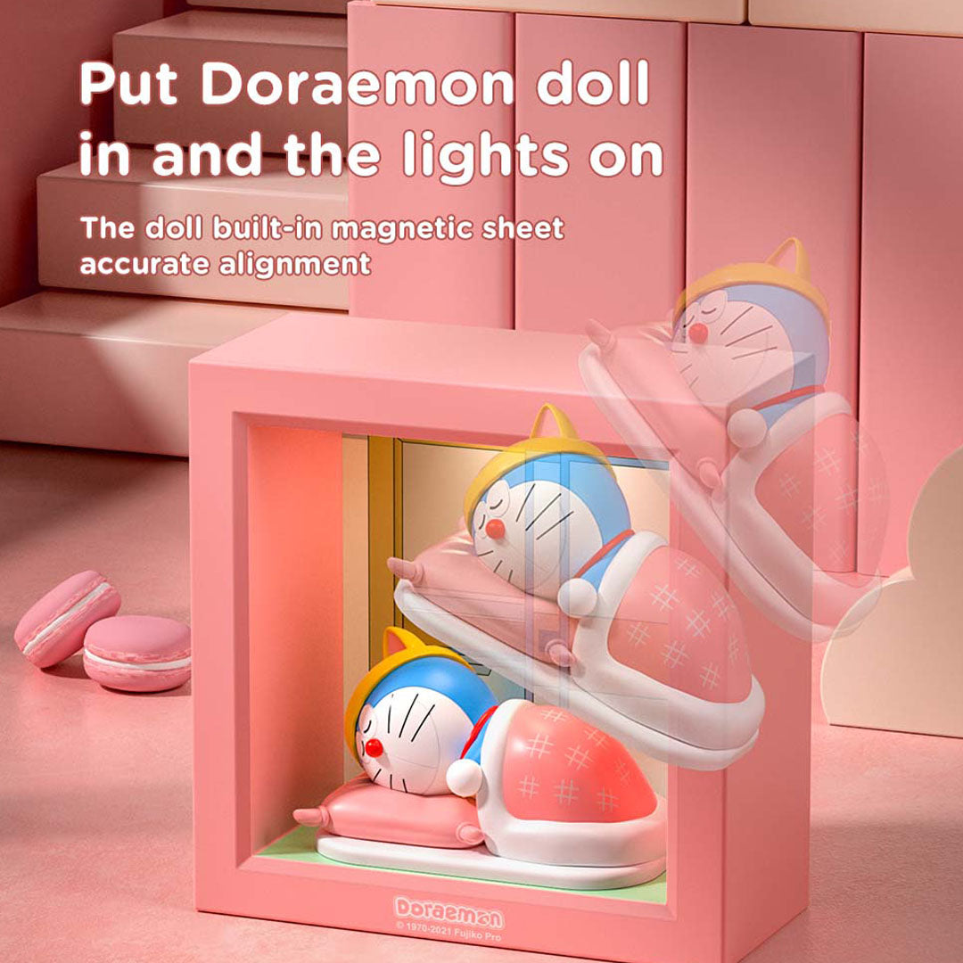 Doraemon Sleeping Baby Frame Lamp (Pink) by Rock