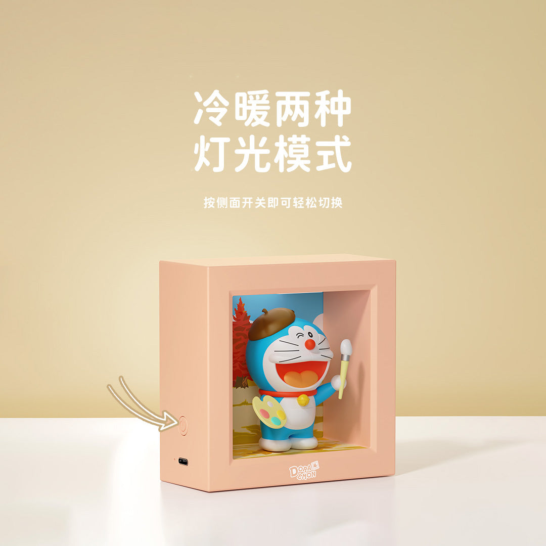 Doraemon Painter Frame Lamp by Rock