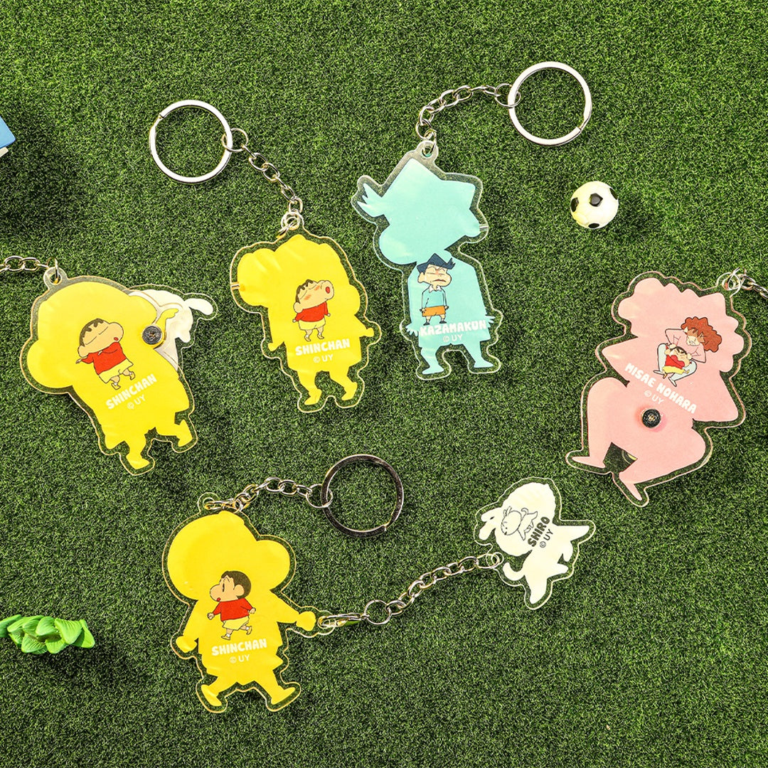 Crayon Shinchan Acrylic Key Chain Blind Box (1 of 12 pc.) By Rock
