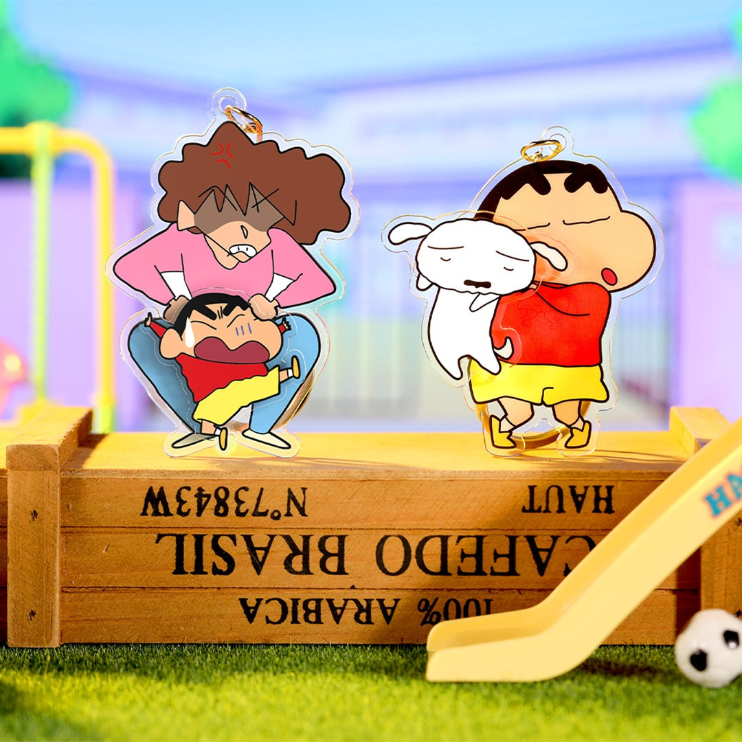 Crayon Shinchan Acrylic Key Chain Blind Box (1 of 12 pc.) By Rock