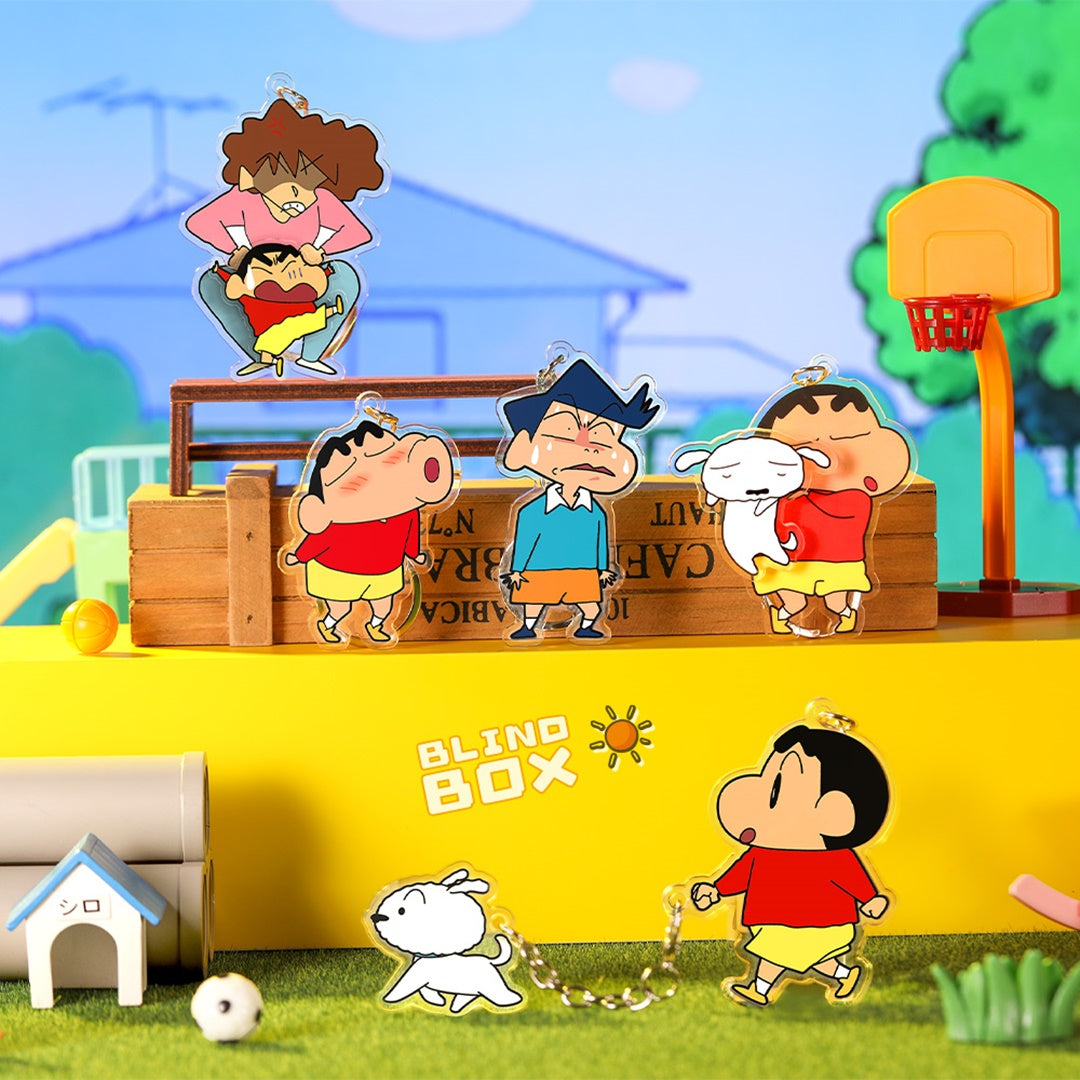 Crayon Shinchan Acrylic Key Chain Blind Box (1 of 12 pc.) By Rock