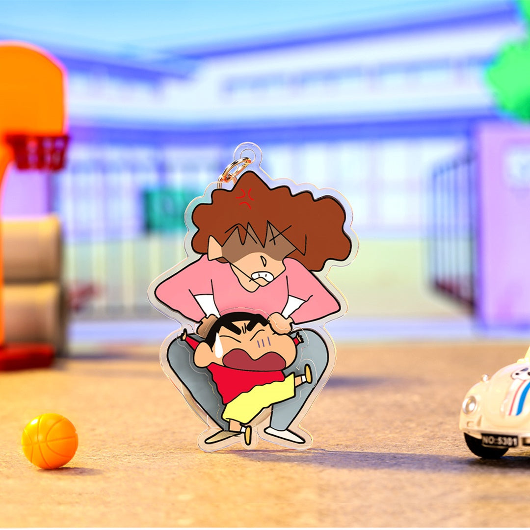 Crayon Shinchan Acrylic Key Chain Blind Box (1 of 12 pc.) By Rock