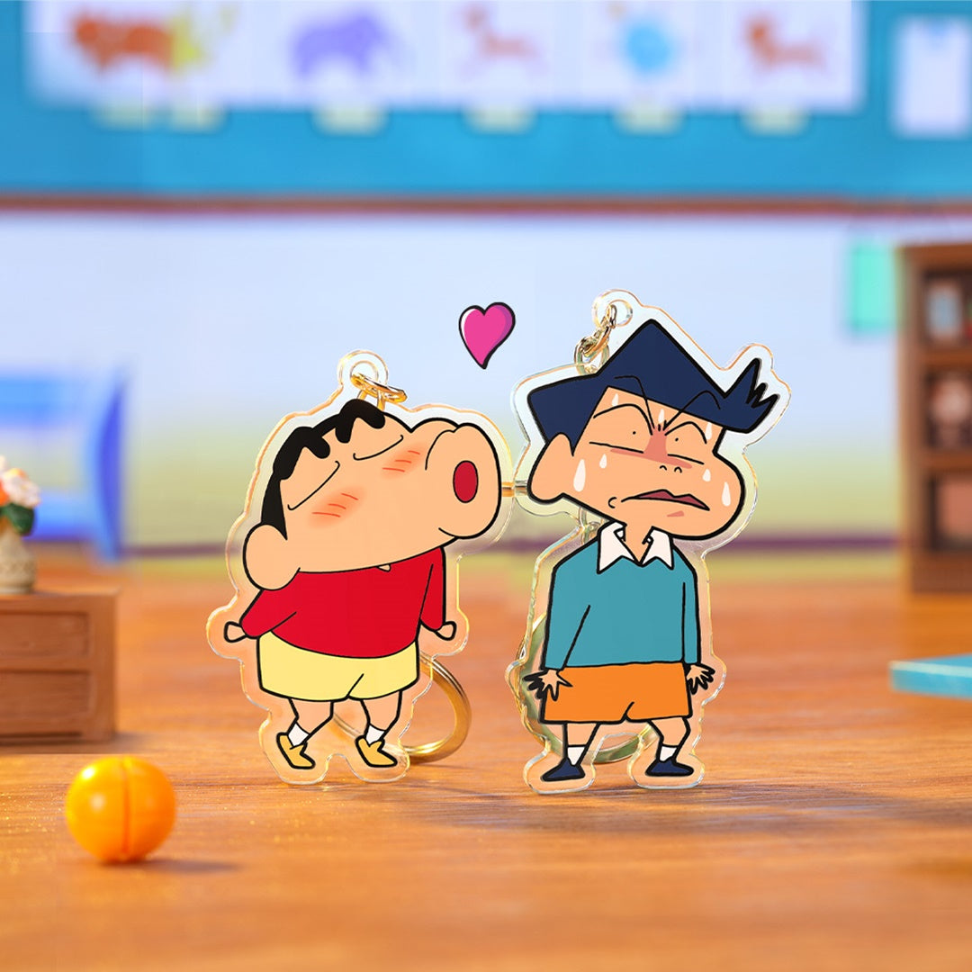 Crayon Shinchan Acrylic Key Chain Blind Box (1 of 12 pc.) By Rock