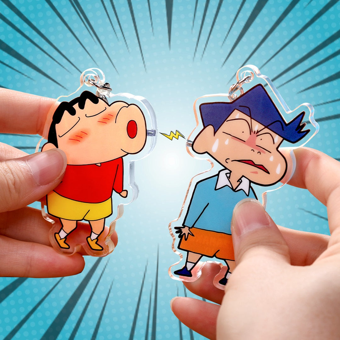 Crayon Shinchan Acrylic Key Chain Blind Box (1 of 12 pc.) By Rock