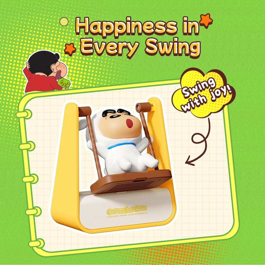 Crayon Shinchan Aroma Diffuser Parking Number Plate (Swing-themed) by Rock